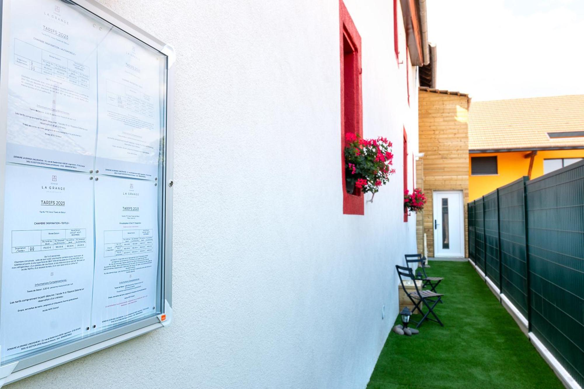 Domaine La Grange Ungersheim - Chambres D'Hotes L'Inspiration ภายนอก รูปภาพ